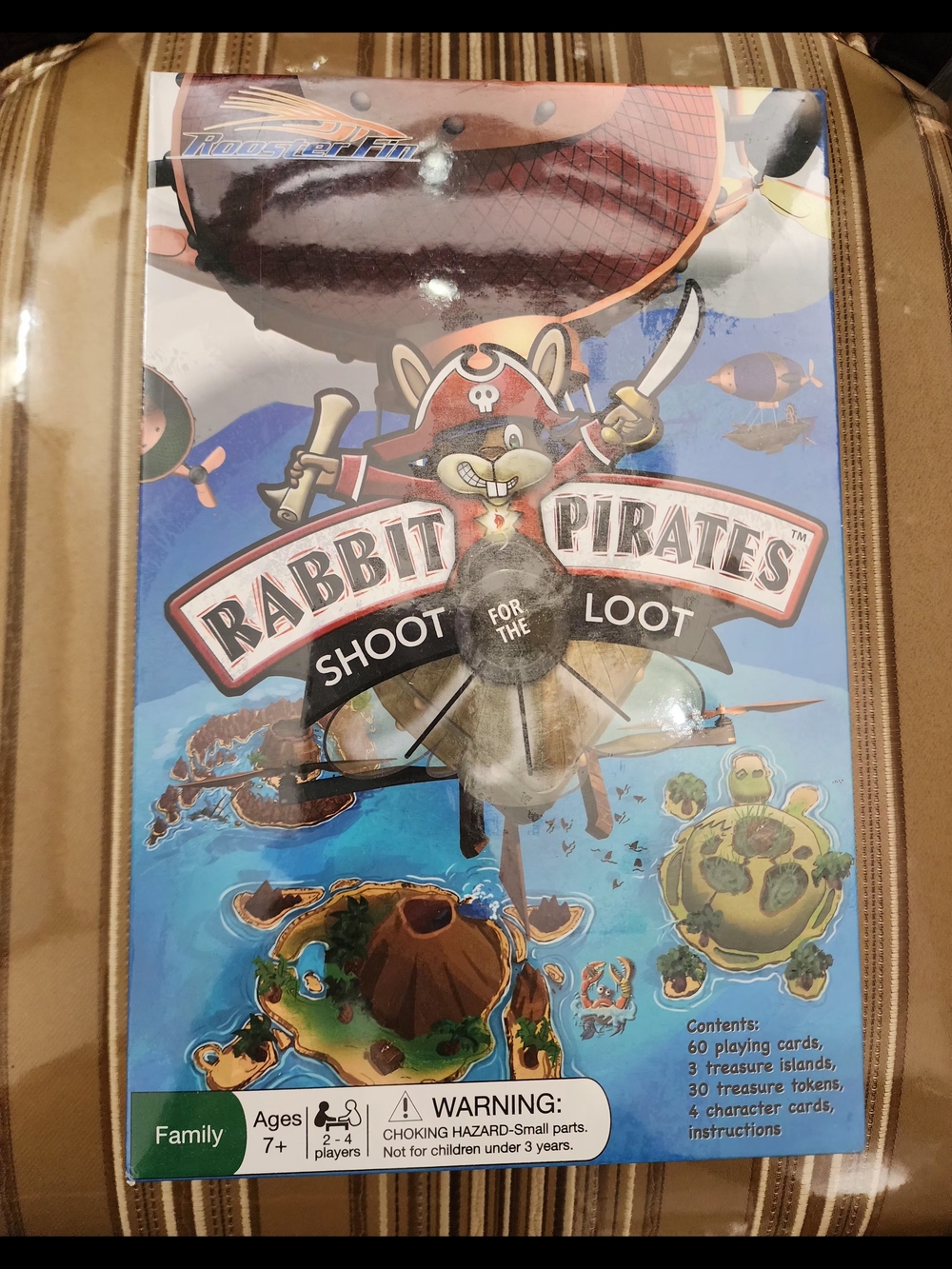 Rabbit Pirates Shoot for the Loot Board Game